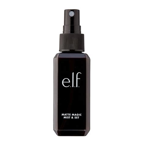 Enhance your makeup look with Elf matte magic mist